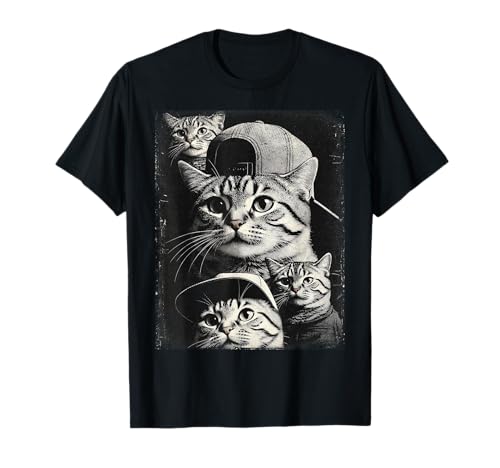 Katzenfan Streetwear Stylisches Katzen T-Shirt
