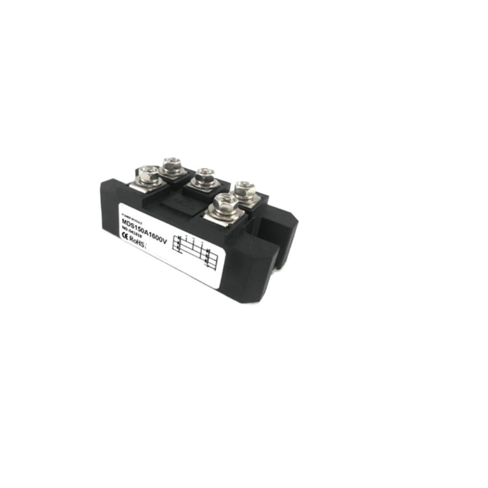 ELZNSQQK MDS150A1600V Three phase rectifier bridge 12V 24V 36V 48V 220V 480V 600V module 150Amp 1600V(MDS150A1600V)