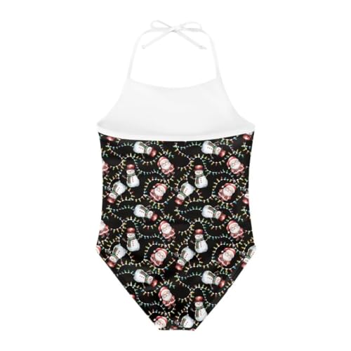 Image of Christmas Holiday One-Piece Swimsuits Beach Swimwear Bathing Suit for 3-10 Years Girls
