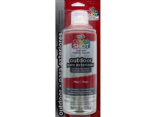 TULIP Color Shot Red CS Outdoor Uph Spray 8oz, 1-Can, 12 Oz