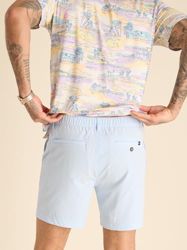 Image of Chubbies Everywear Men's Shorts - Mens Shorts Casual 6in Inseam, Elastic Waist, Water-Resistant, Zipper Pocket