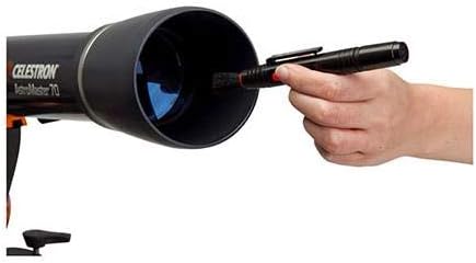 Celestron LensPen Optics Cleaning Tool for Telescopes, Binoculars & Cameras | Safe for Optical Lenses, Removes Dust & Smudges, Retractable Dust Brush, No Liquids Required, Compact Pocket Design