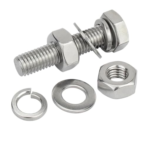 Tornillos de Cabeza de Martillo M10 de 150mm con tuerca y arandela de junta combinada 2