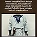 Norse Alley Medieval Viking Men Tunic Costume Long Sleeve Historical warrior dress with Cotton Linen christmas cosplay, Costume, Reenactment Renaissance Medieval Costume Set LARPing SCA (Light Blue)