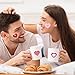 Whaline 1000Pcs Valentine's Day Heart Stickers Roll Funny Red Pink Heart Stickers Love Heart Shape Self-Adhesive Decals for Holiday Scrapbook Journal Card, 8 Design