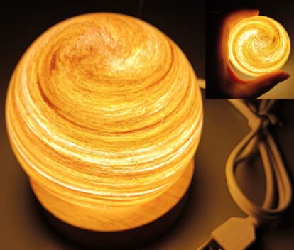 Supbri Bedside Lamp,3D Planet Lamp,‎Glass Moon Lamp 3 Light Models,Moon Night Light Gift For Girls Boys Kid Birthday Valentine's Day Gift (Setting Sun) #TOP5