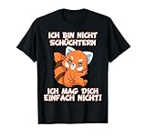 Ideales Geschenk Pandabär roter Panda Mittelfinger