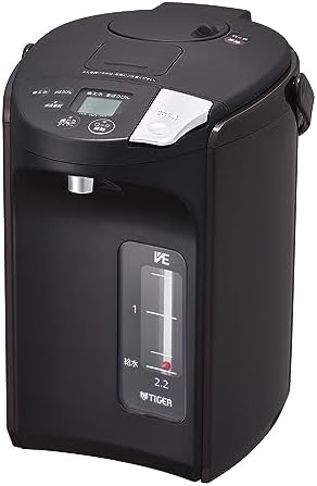 Amazon | タイガー魔法瓶(TIGER) 電気ポット 蒸気レス 節電VE保温 6 