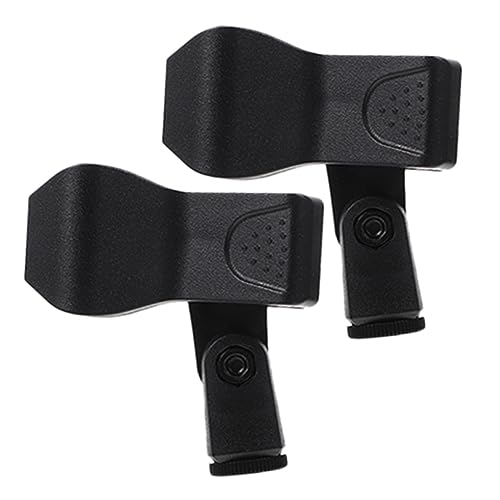 OFFSCH 2Pcs Microphone Clips Convenient Holder for Microphones Easy Installation Suitable for Microphones for Gaming and Speech Use