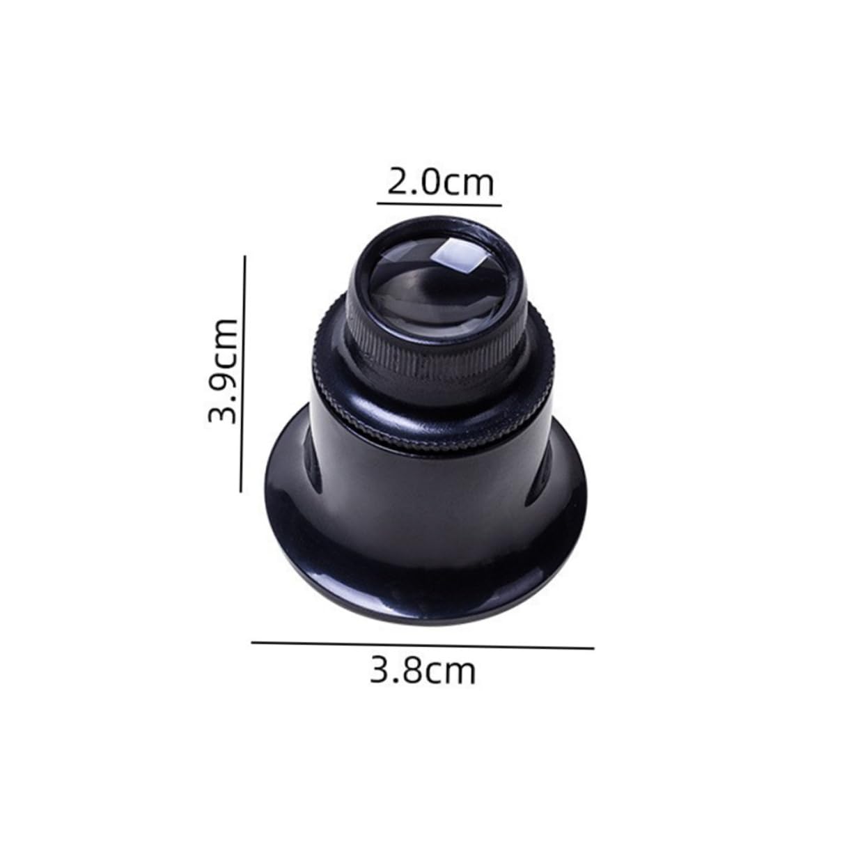 FOYTOKI Jewelers Loupe Magnifying Glass 2X Magnification Watch Repair Loupe Headband Magnifier for Reading Essential Tool for Watchmakers Random Color