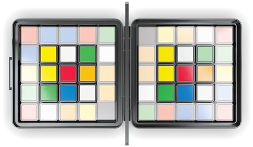 Rubik's Cube - Rubiks Race Version Voyage - Jeu De Société Classique 3X3 Rubiks Cube - Stratégie Ultime Face à Face - Facile À Transporter - Jeu Casse-Tête Adulte Et Enfant - Jouet Enfant 7 Ans Et +