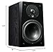 SVS Prime Bookshelf Speakers - Pair (Premium Black Ash)