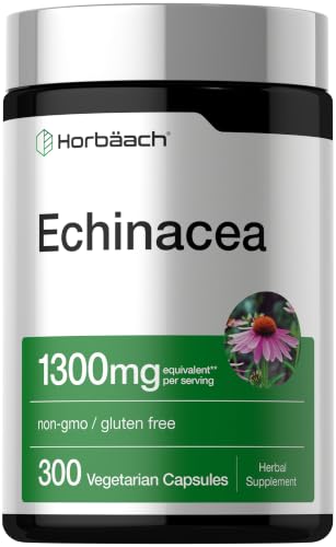 Horbach Echinacea Extract Capsules | 300 Count