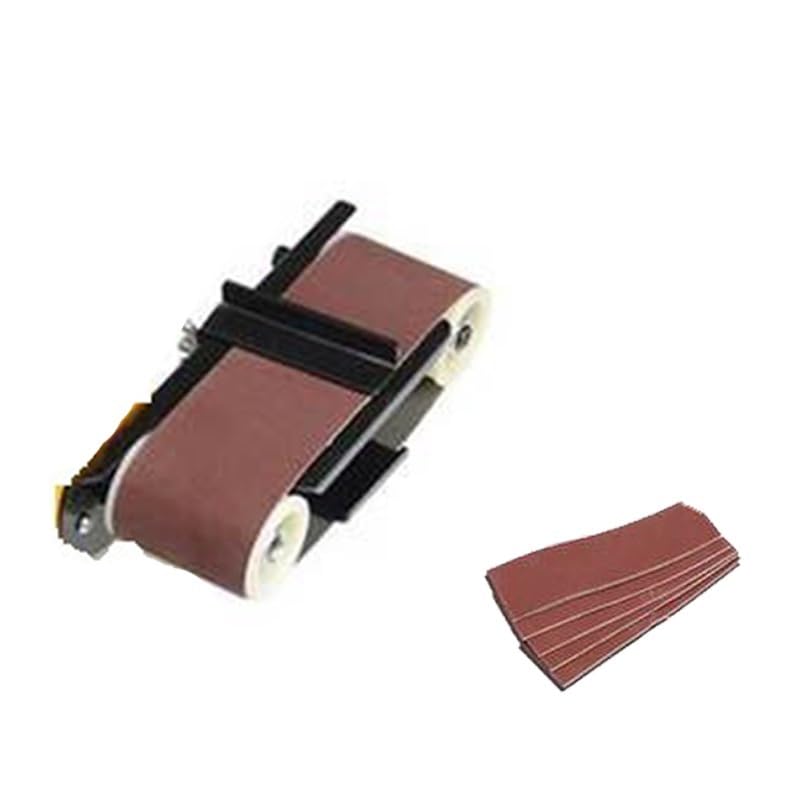 Lucidatrice da Tavolo abrasiva con Testa Sinistra/Destra Rettificatrice da Tavolo for la Lavorazione del Legno in Metallo Tavolo Fai da Te Multifunzionale (Color : Right)