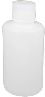New Lon0167 500ml Plastic Small Mouth Round Laboratory Reagent Bottle Medicine Bottle White(500ml Kunststoff-Mund mit kleinem Mund Laborreagenzflasche Medizinflasche WeiÃŸ