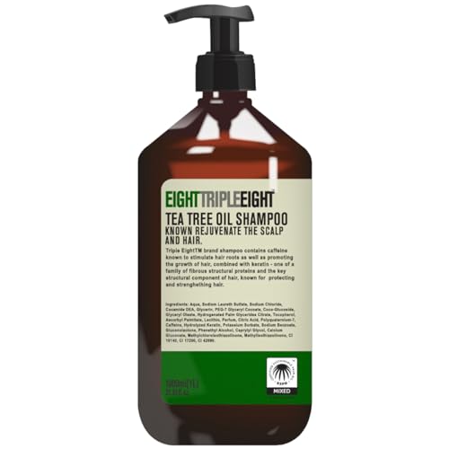 Eight Triple Eight Tea Tree Oil Hair Care Set- 1L Shampoo