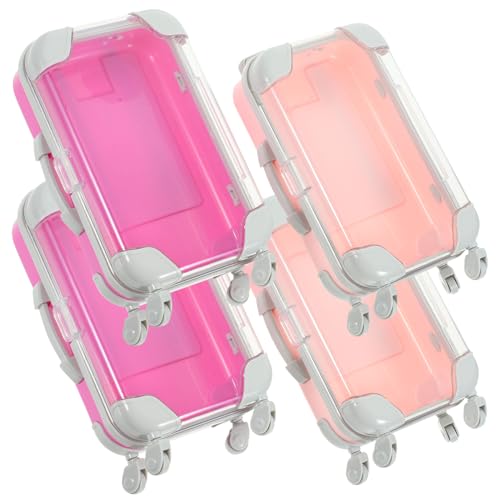 Trousse à cosmétiques mini valise chic en matériau premium résistant