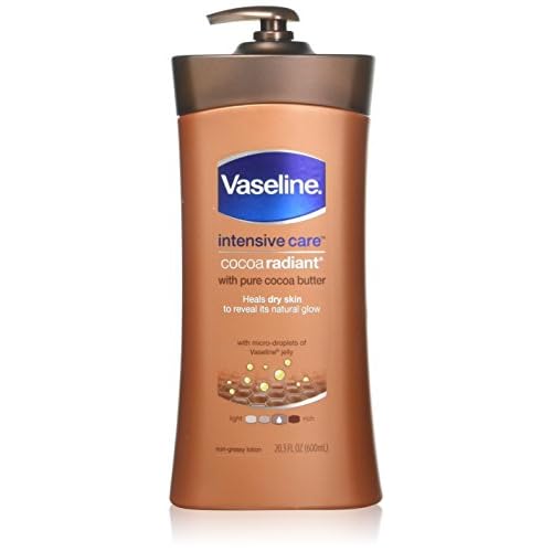 Vaseline Lotion hydratante Intensive Care Deep Conditioning – Enrichie en beurre de cacao et en vitamine E – 600ml