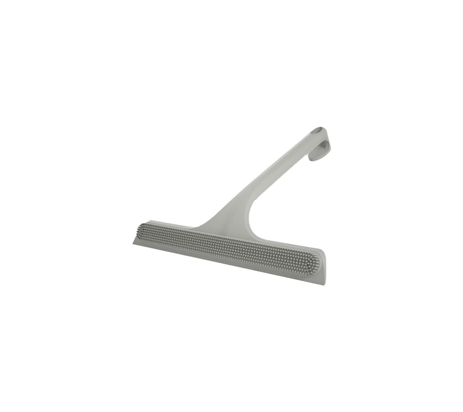 Fgjsfhrdtu One Color Gray Double-Sided Silicone Squeegee For Shower Bathroom Car