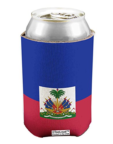 TOOLOUD Haiti Flag AOP Can/Bottle Insulator Cooler - 2 Pack All Over Print
