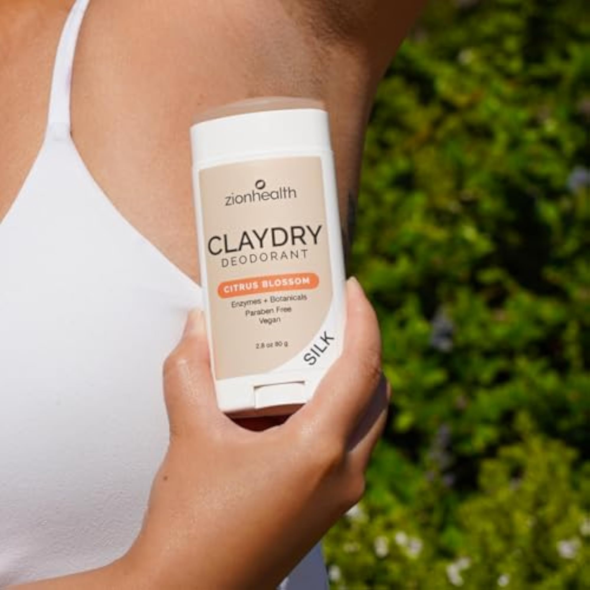 Adama Minerals Clay Deodorant, Citrus Blossom, 2.5 Ounce
