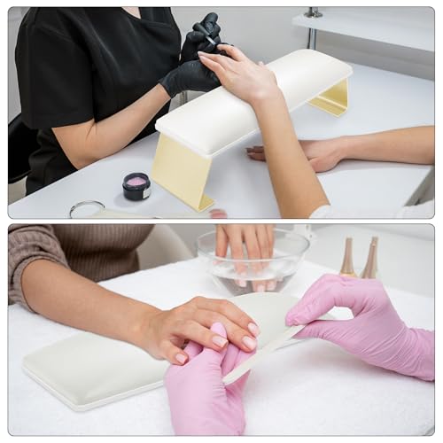 Repose-bras pour nails tech étanche avec coussin ergonomique de manucure