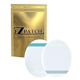EZPatch for Enlite, Guardian, Libre Adhesive Patches; Hypoallergenic Waterproof CGM Tape; Libre Sensor Covers Waterproof Adhesive; Oval Adhesive Patch; No Hole Clear Patch 25 Pcs