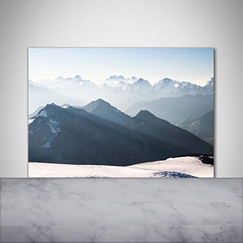 Splashback guard en verre trempé 100x70cm de qualité supérieure Tulup - 2