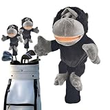 Housse Driver Golf Animaux, Couvre Tete De Club De Golf Peluche, Protection en Peluche Amu...
