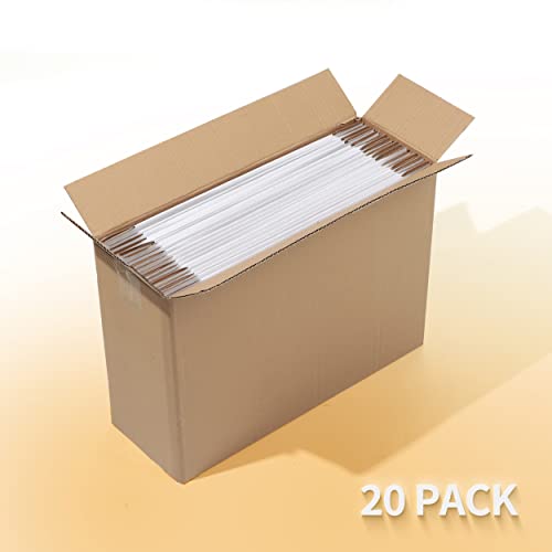 Boîte d'expédition pour petite entreprise en carton ondulé blanc - 8