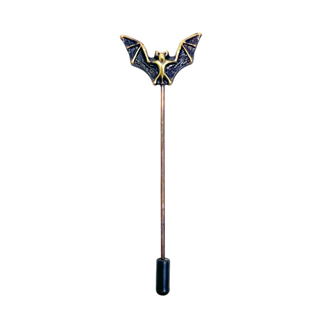 bat golden lapel pin-image-46