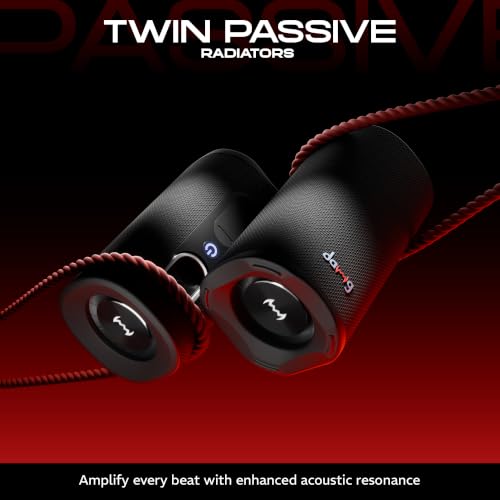 Image of daWg Banger 50 Bluetooth 18W Portable Speaker, Upto 9Hrs Backup, IPX5