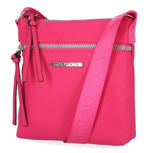 Image of Nautica Diver Nylon Small Women's Crossbody Bag Purse with Adjustable Shoulder Strap