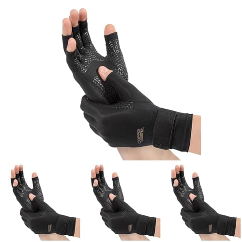 Image of Copper Fit Unisex Hand Relief Compression Gloves