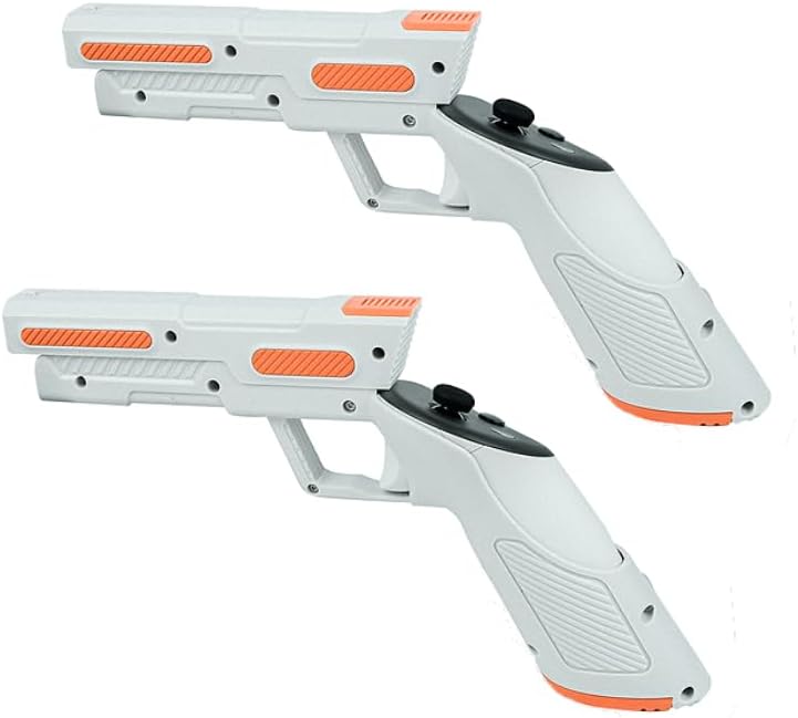 Controller Gun Case for Meta Quest 3 Touch Controller Grips, Pistol Grip Accessories for FPS Game, Pistolwhip Enhanced VR Shooting Game Experience