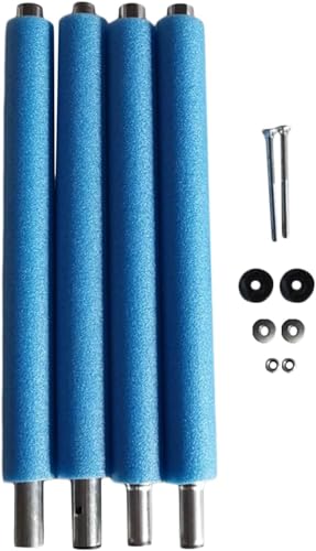 Trampolin-Netzstangen, 4 Stück Schaumstoff-Trampolinstangen,...