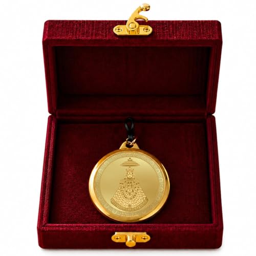 Image of DIVINITI 24K Gold Plated Double-Sided Religious Pendant with Premium Gift Box, Spiritual Locket for Men & Women, Devotional Jewellery for Gifting & Everyday Wear