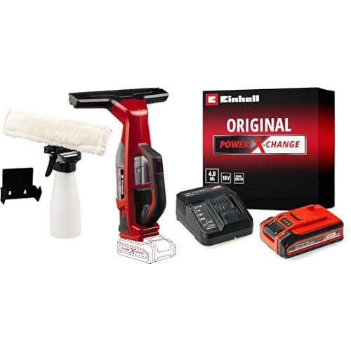 Limpiacristales con batería Einhell aspirador de ventanas inalámbrico con cargador