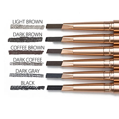 Epilynx Perfect Eyebrow Definer Pencil And Eyebrow Brush, For Sensitive Skin, Gluten-Free, Allergen-Free, Vegan #TOP4