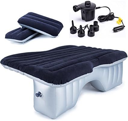 FMS 44UM Ultra-thick material Car Travel Inflatable Mattress SUV Air Mattress Double Bed for Back Seat Extended Couch for SUV, MPV, Cars and Trucks.Home,car,outdoor Camping Universal