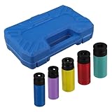 IMIKEYA Wheel Protector Impact Lug Nut Socket Set Teilig mit Langem Dünnwandigem Schutzschlauch...