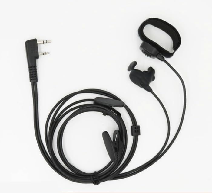Duckbill earphone ear bone conduction earphone Fit for BAOFENG KENWOOD Linton HYT