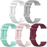Chofit Silicone Bands Compatible with HUAKUA H2,Watch Bands for Women Men,Sport Watch Strap Soft Silicone Wristbands Adjustable Bands Replacement for HUAKUA H2 Smartwatch Accessories