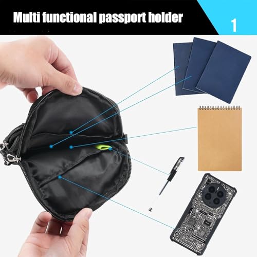 Mochila compacta tipo fanny pack pequeña y multifuncional para mujer activa 4