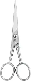 ZKMAGIC Tesoura Cabelo Laser 6'' Mundial S/A Prateado