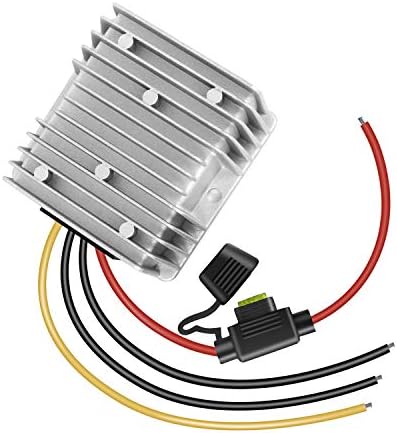dkplnt 20A 240W 12v Golf Cart 48V 36V to 12V Converter Voltage Regulator Reducer Transformer with Fuse