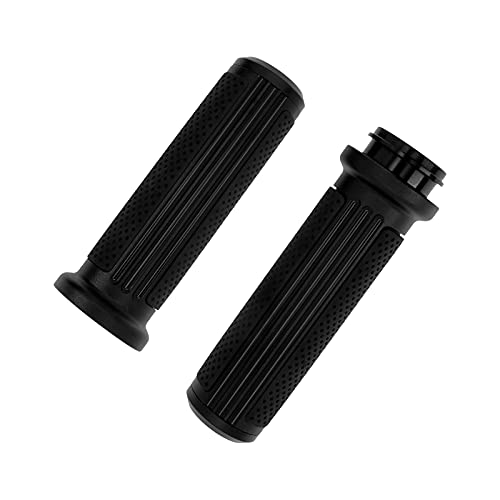 Hcmotorku Motorcycle Electronic Throttle Control Handlebar Grips For 1" / 25Mm Handle Bars Fit For Harley Touring Road Glide Road King Street Glide Tri Glide Electra Glide Dyna Softail Black #TOP7