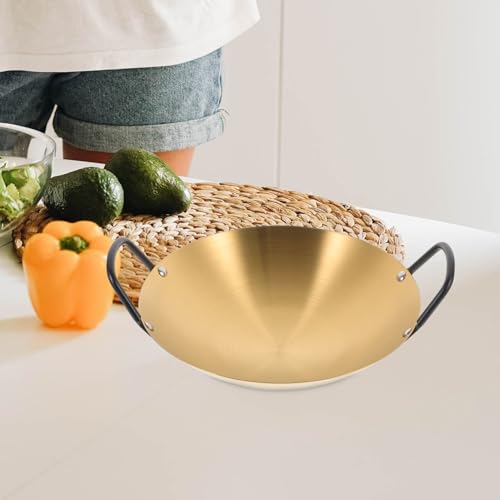 Wok de Acero Inoxidable con Doble Asa Antiadherente miniatura 5
