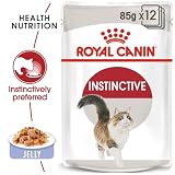 Royal Canin Instinctive Jelly | 12 x 85 g | Alleinfuttermittel für Katzen | Ausgewogene Rezeptur