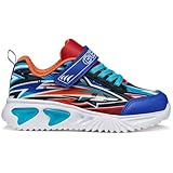 Geox J Assister Boy B Baskets Royal/Orange Taille 28 EU